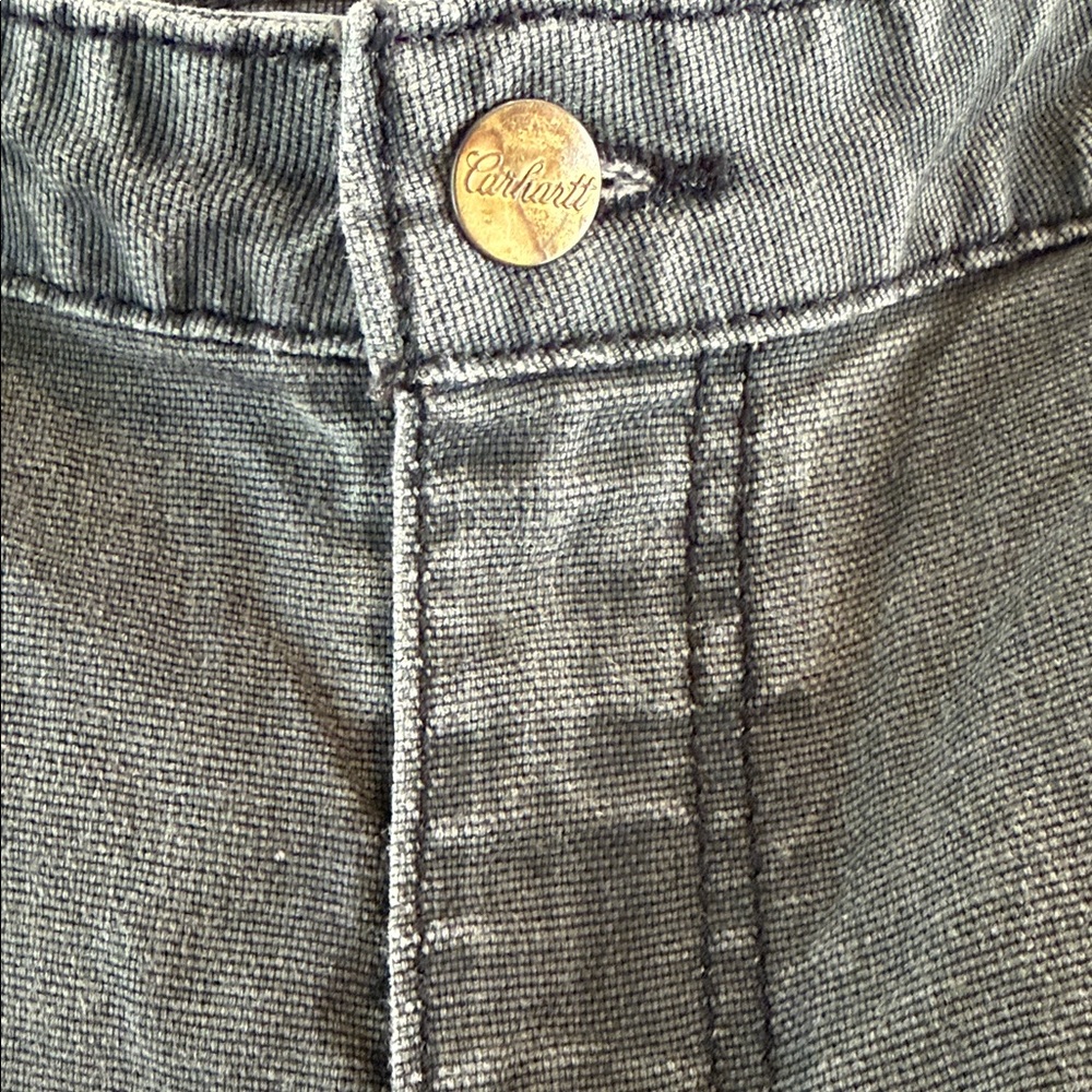 Carhartt women’s double knee pants 14 SHORT - Picture 4 of 10